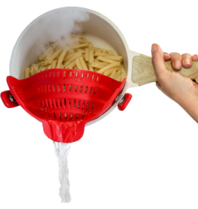 Perfect Pasta Pal Silicone Strainer 