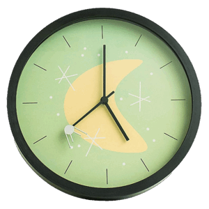 Sputnik Wall Clock